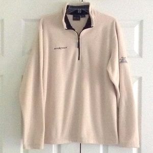 Men’s Fleece Pullover 3/4 Front Zip
